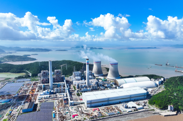 迎峰度夏進行時：浙能臺二電二期工程建設奮戰正當“夏”
